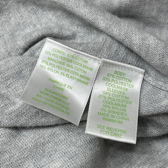 Lilly Pulitzer Colina Cardigan Fringe Sweater in Heathered Swordfish Gray Size S - Picture 11 of 11